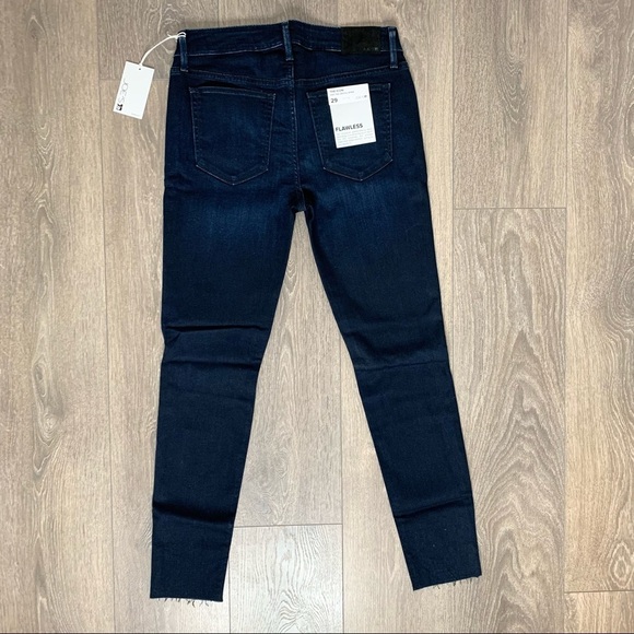 Joe's Jeans Women's Jeans Skinny Leg Rydell Flawless Icon Distressed dark wash - Picture 15 of 16